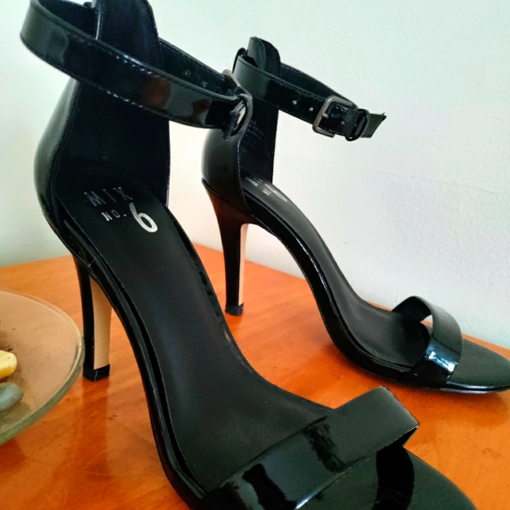 Barely there Stap Heels